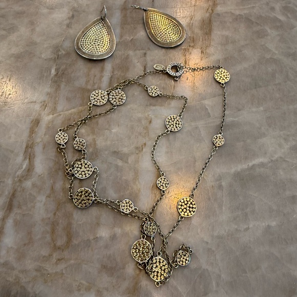 Anna Beck Gold Filigree Necklace
